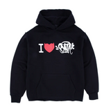 I HEART SYNA HOODIE BLACK