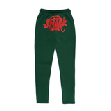 Syna Og Jogger Green with Red Logo