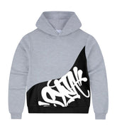 SYNA SLICE GREY MARL HOODIE