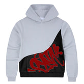 SYNA SLICE LIGHT HOODIE GREY BLACK