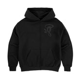 SYNA VOID ZIP HOODIE BLACK