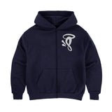SYNA VOID ZIP HOODIE NAVY