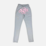 Syna Logo Synaworld Tracksuit Grey Pink