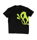 Synaworld ‘Syna Logo’ Black Green T Shirt