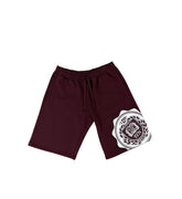 VARSITY CREW SHORT SET – BURGUNDY