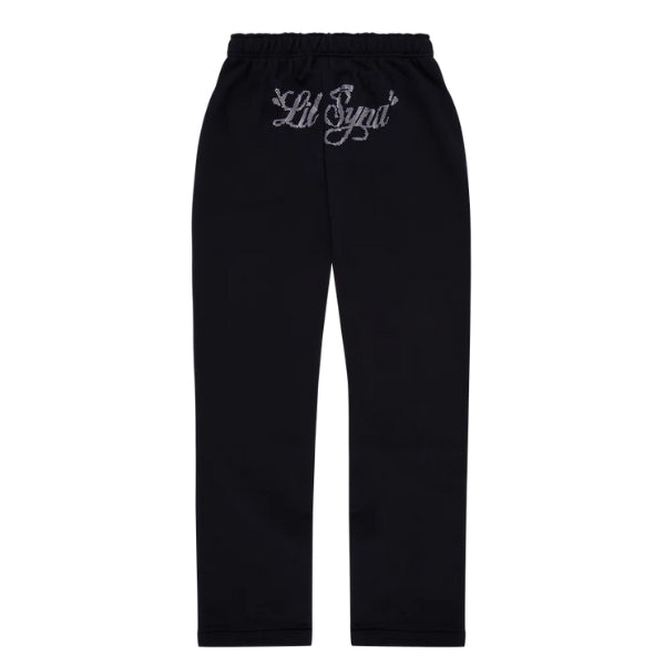 WOMEN LIL SYNA RHINESTONE JOGGER BLACK