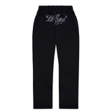 Women ‘Lil Syna‘ Rhinestone Jogger Black