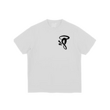 HALO ‘S’ Printed Logo T-Shirt White/Black