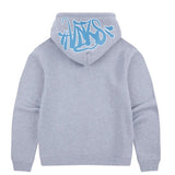 SYNA OG GREY HOODIE MARL BLUE