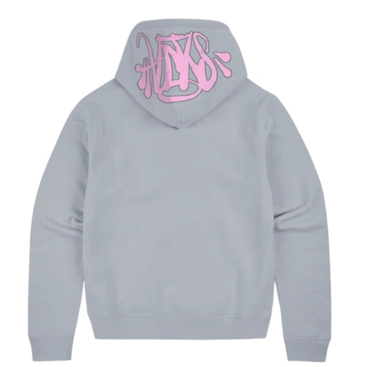 SYNA OG HOODIE GREY PINK