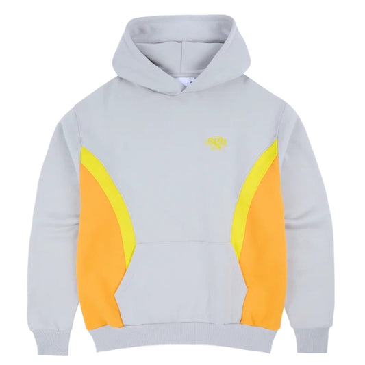 SYNA PANEL OTH HOODIE GREY YELLOW
