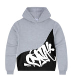 SYNA SLICE GREY MARL HOODIE