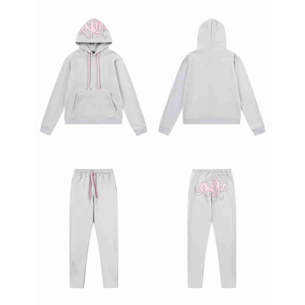 Syna BIXPAK World Tracksuit Grey Pink